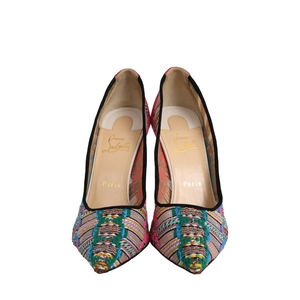 Mixed Material Hippie Follies Pumps Multicolour, view 4