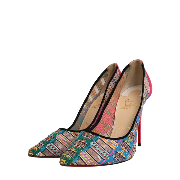 Mixed Material Hippie Follies Pumps Multicolour