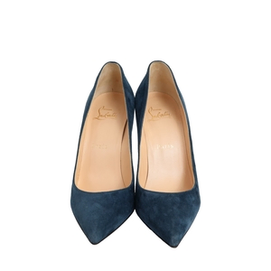 Suede So Kate Pumps Blue, view 3