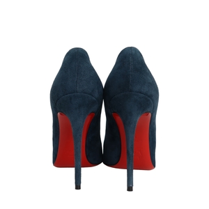 Suede So Kate Pumps Blue, view 5