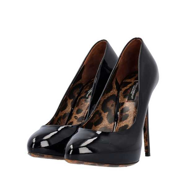 Patent Pumps Black
