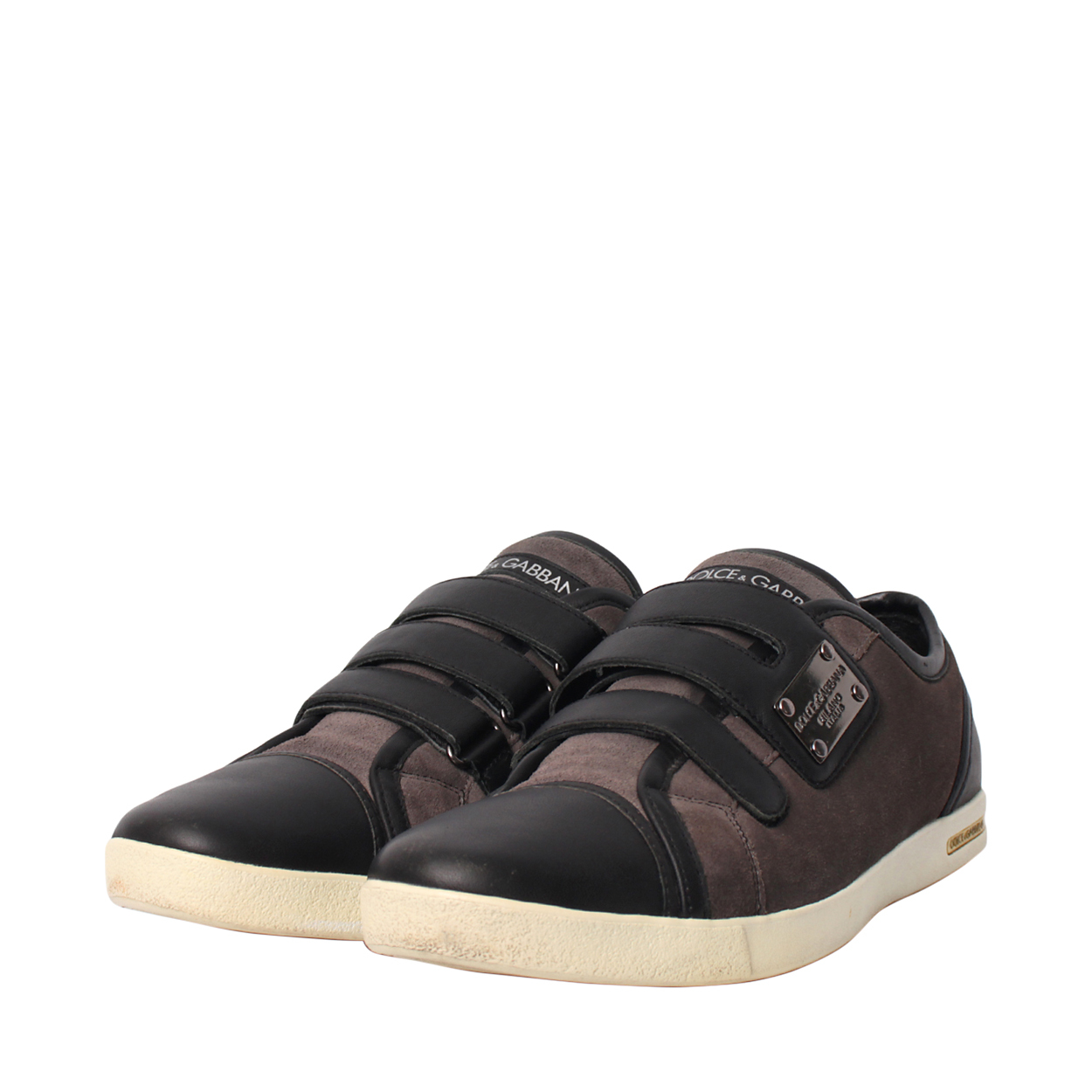 dolce and gabbana velcro sneakers