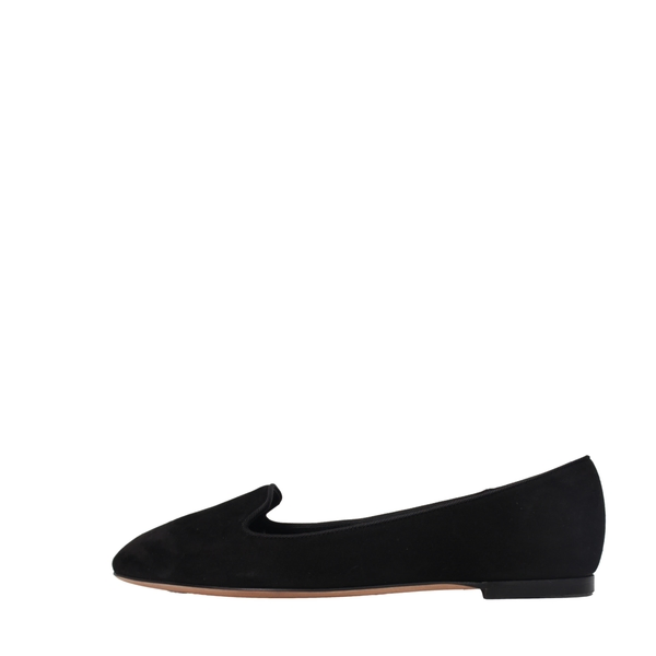 Velvet Loafers Black