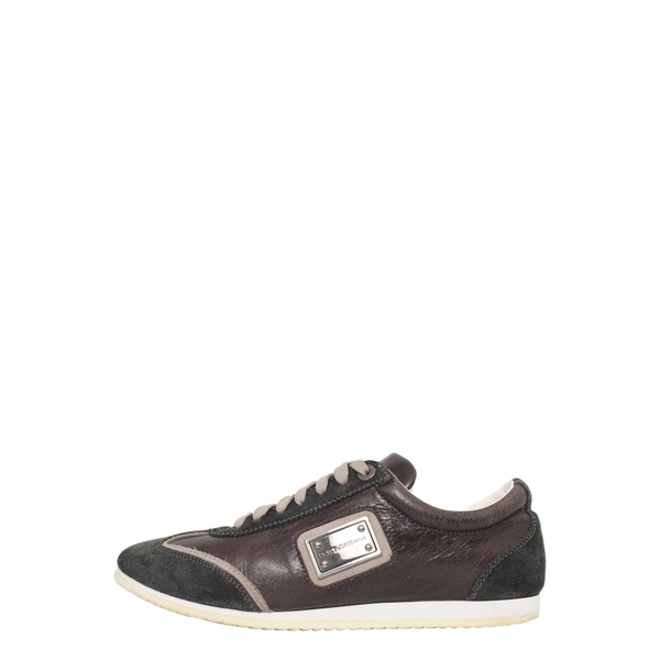 Leather/Suede Sneakers