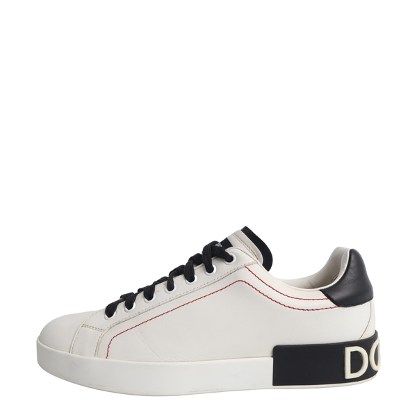 Leather Portofino Sneakers White