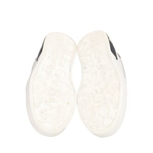 Leather Portofino Sneakers White, view 5