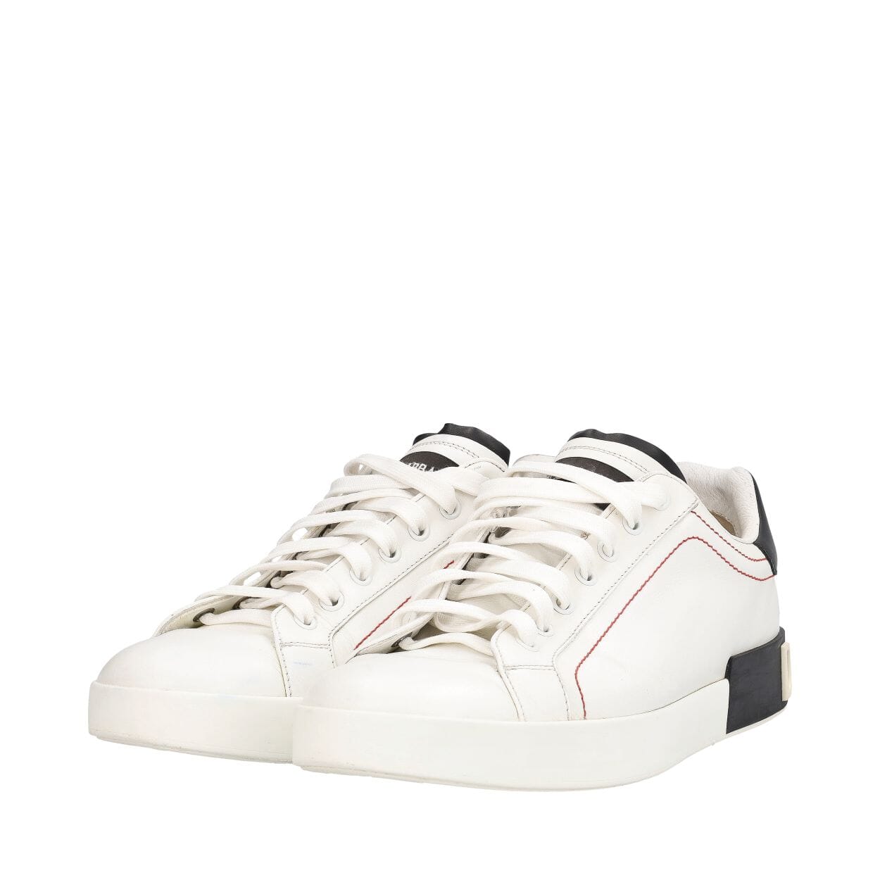 Leather Portofino Sneakers White