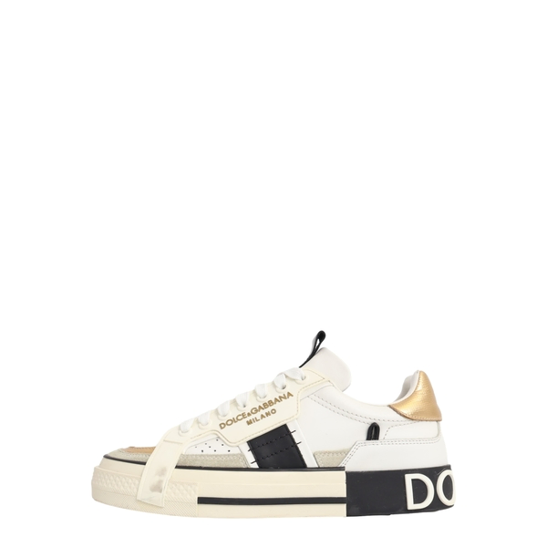 Leather 2.Zero Sneakers White/Gold