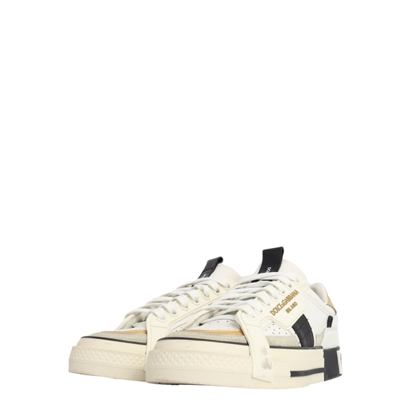 Leather 2.Zero Sneakers White/Gold