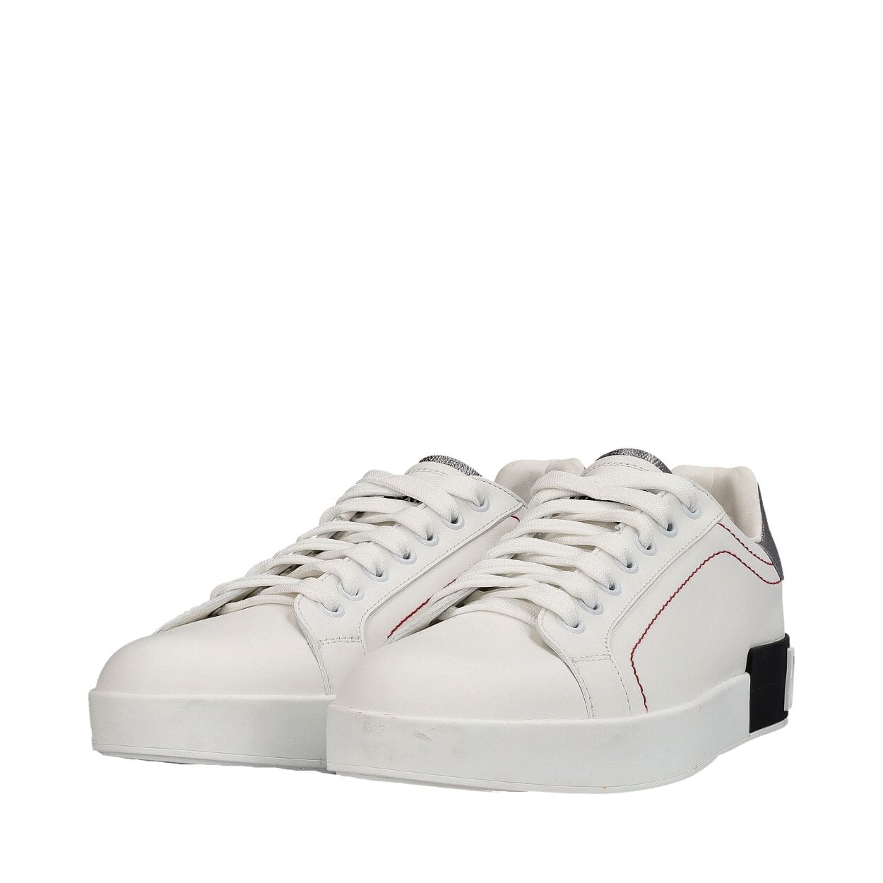 Leather Portofino Sneakers White