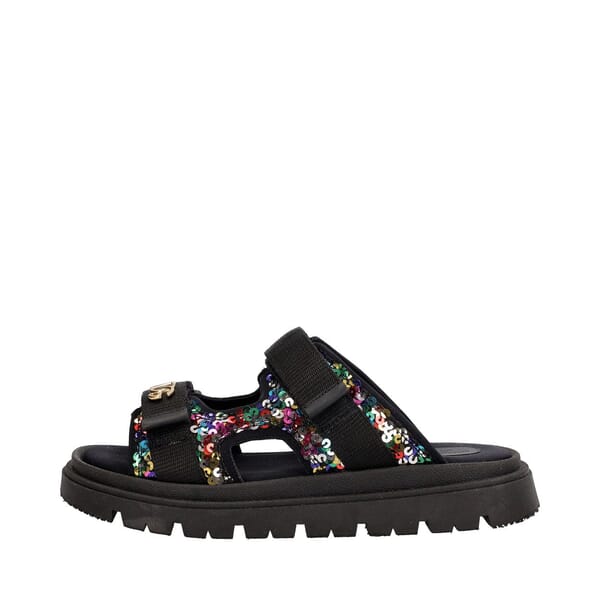 Bambino Sequined Sandals Multicolour