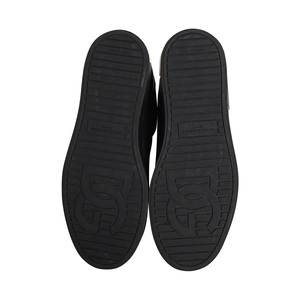 Leather Portofino Sneakers Black, view 5