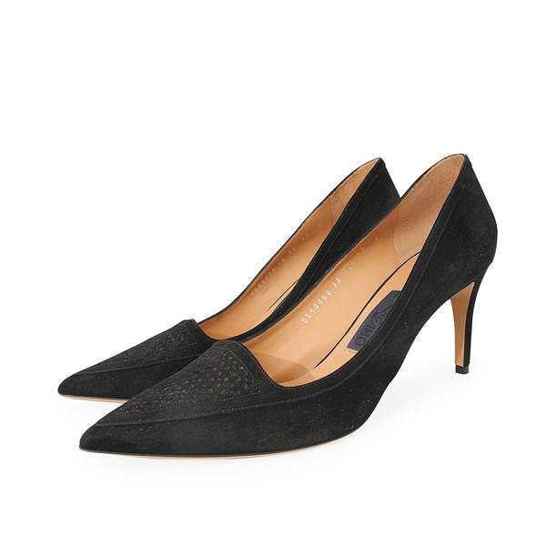 Suede Pauleen Pumps Black