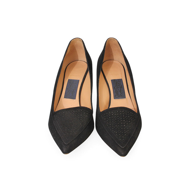 Suede Pauleen Pumps Black