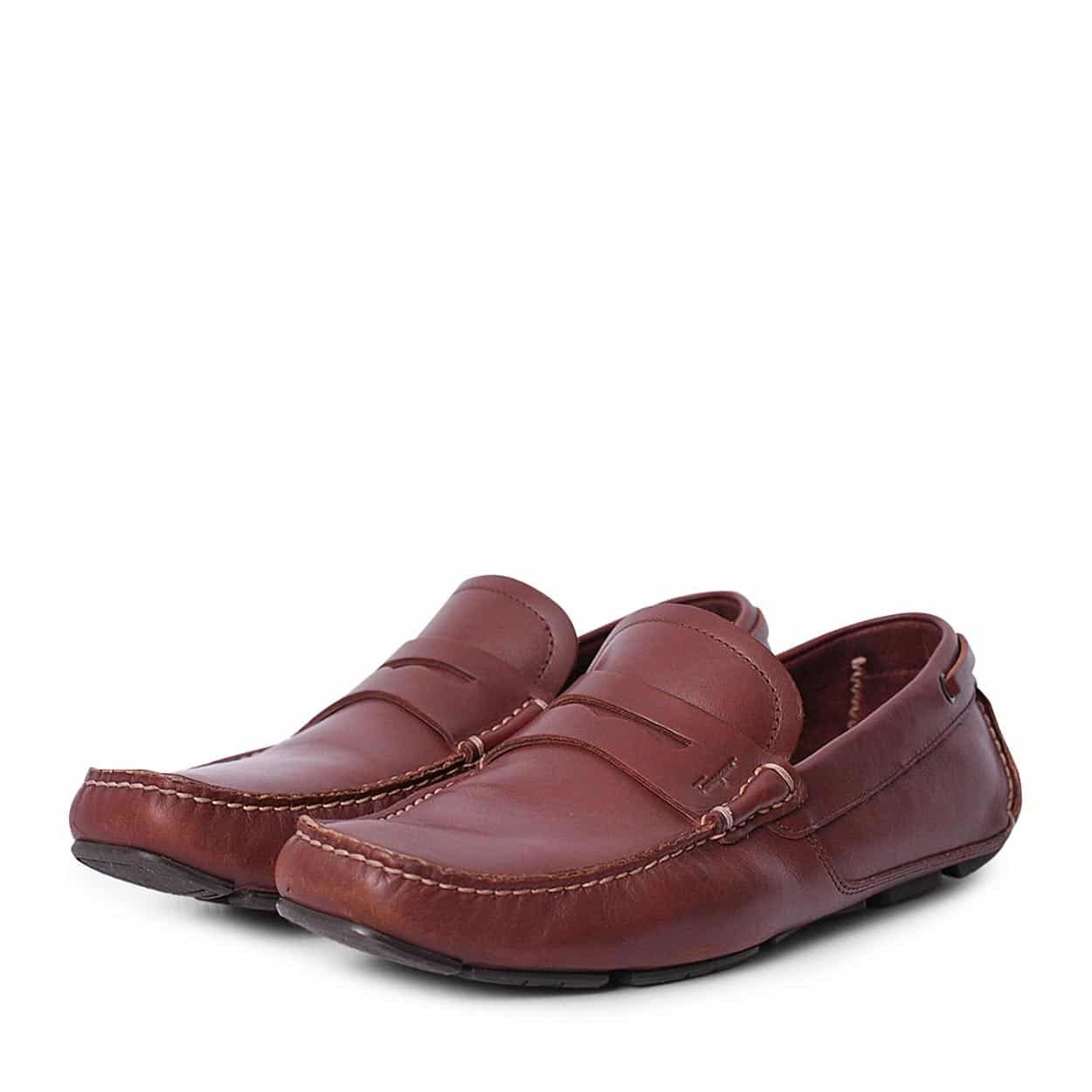 SALVATORE FERRAGAMO Leather Loafers Brown | Luxity