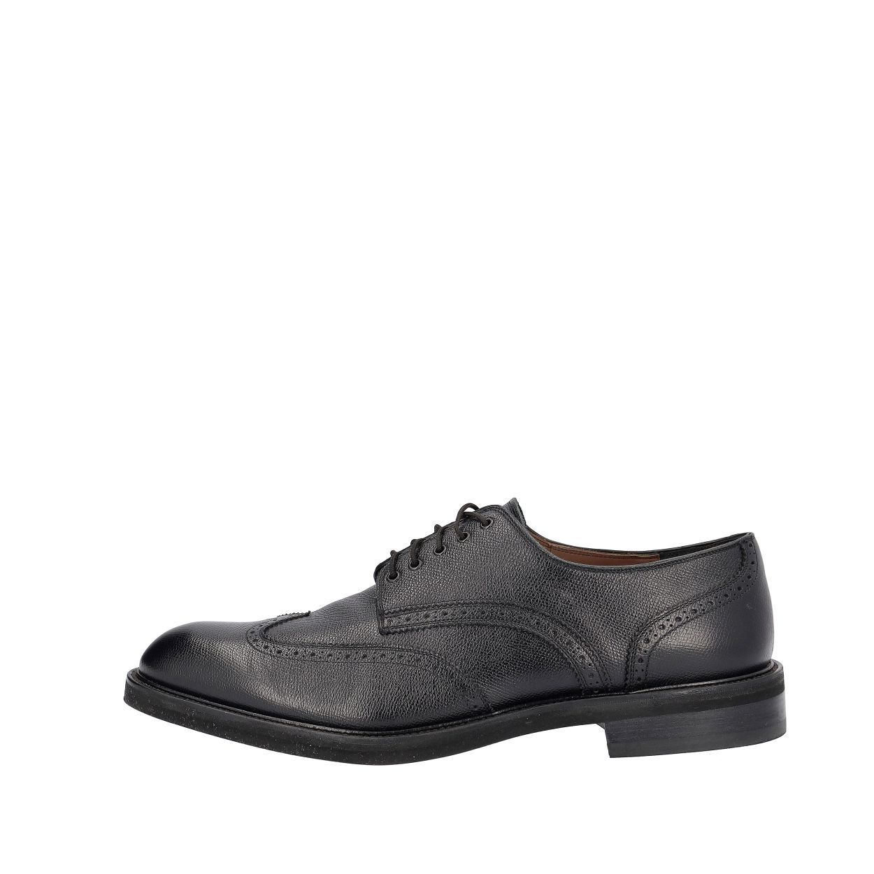 PRADA Leather Velcro Shoes Black | Luxity