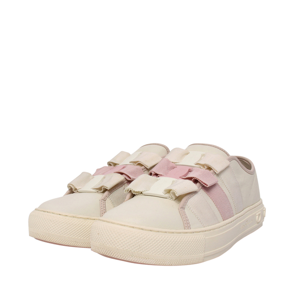 Leather Nataly Sneakers White/Pink