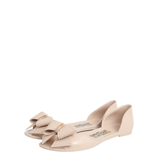 Rubber Barbados Bow Flats Nude