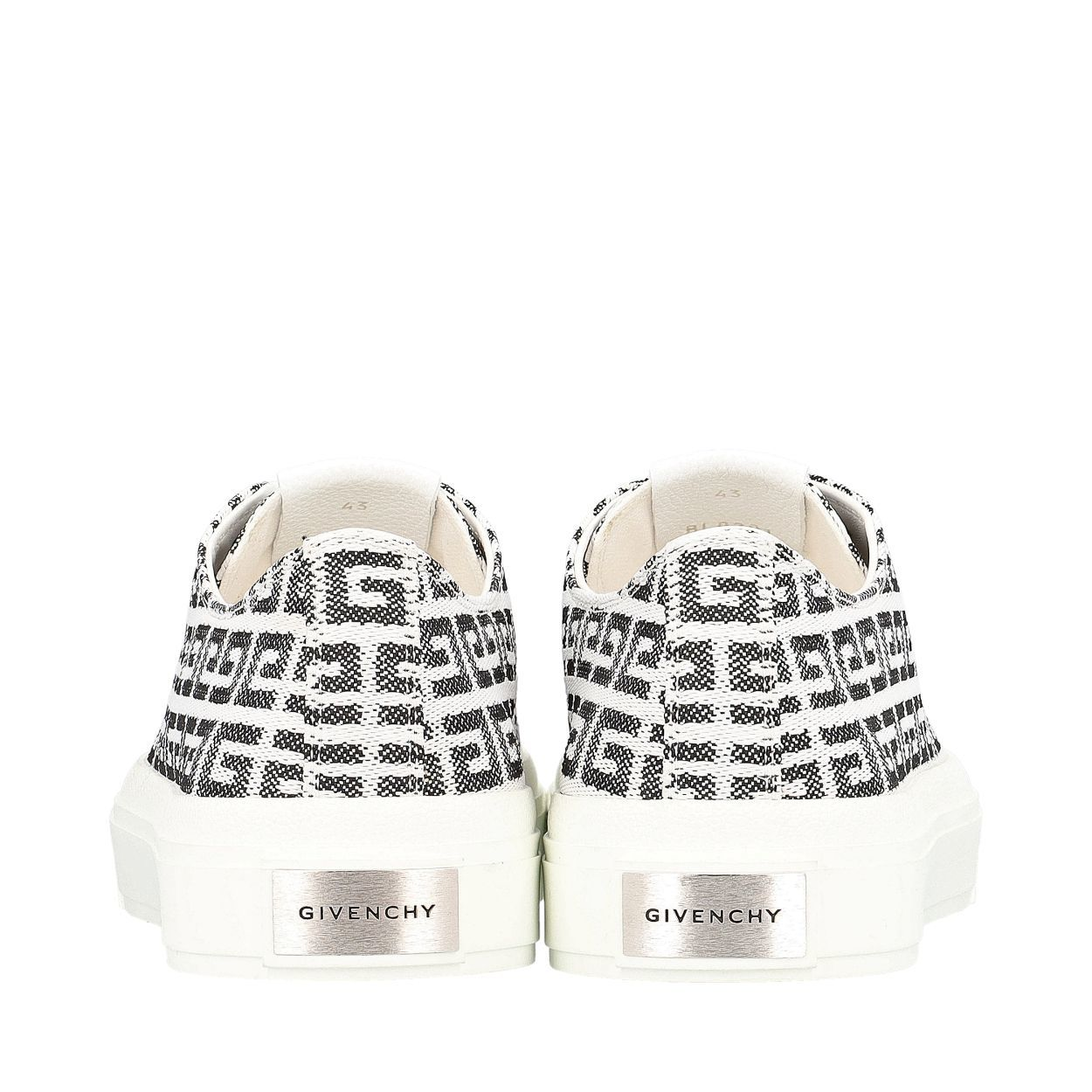 GIVENCHY Jacquard City G Sneakers White/Black | Luxity