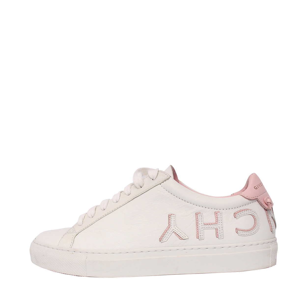 Cherie_Y【美品】the urban blance GIVENCHY Leather Urban Street Reverse Logo Sneakers White