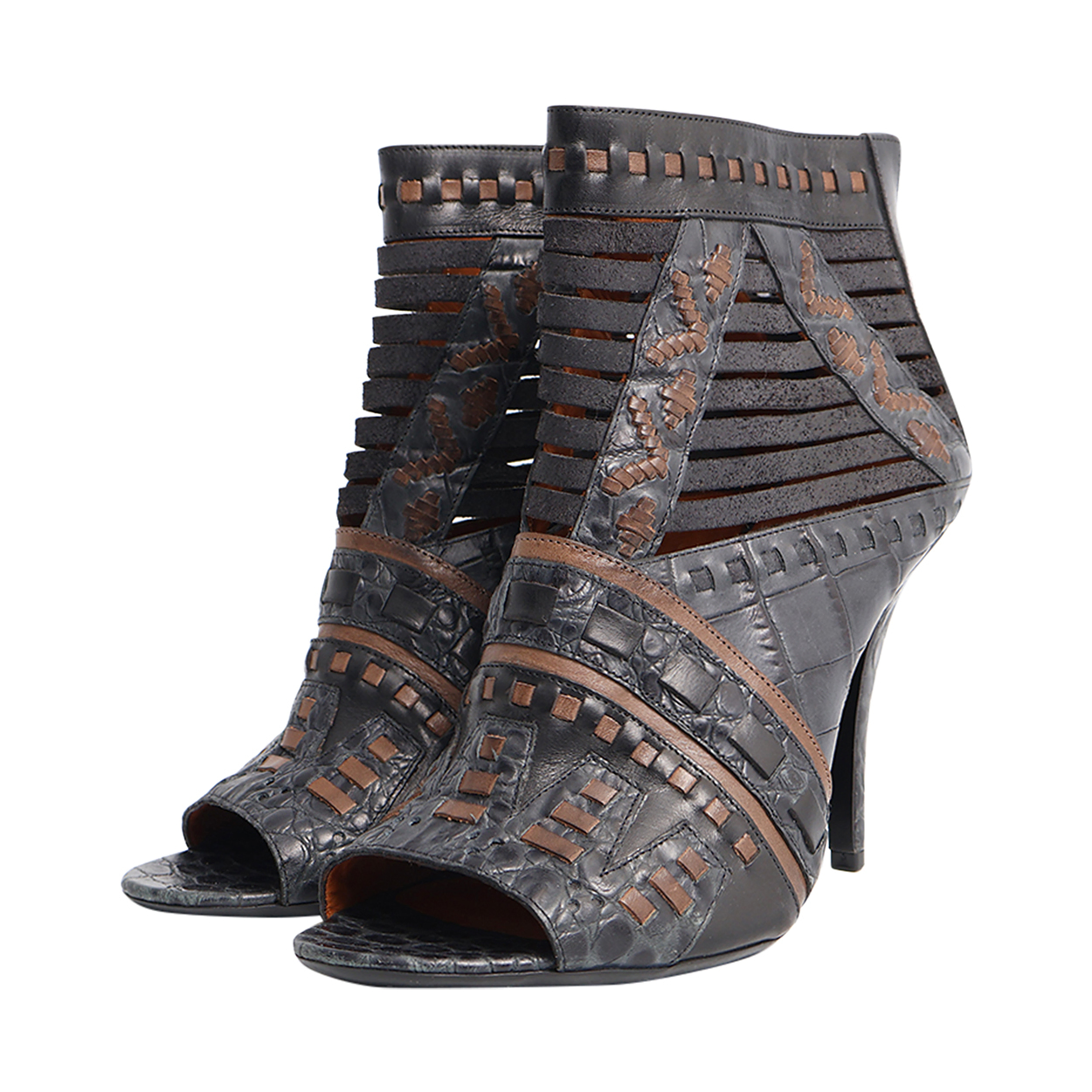 GUCCI Leather GG Web Driving Loafers Brown | Luxity