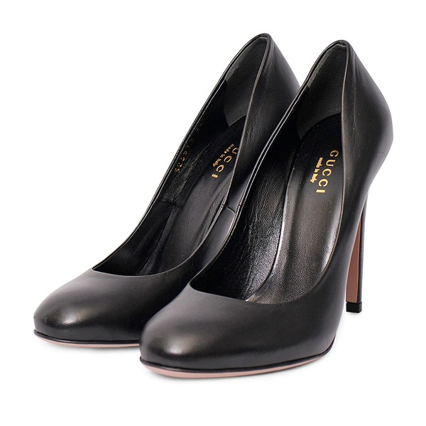 GUCCI Leather Pumps Black | Luxity