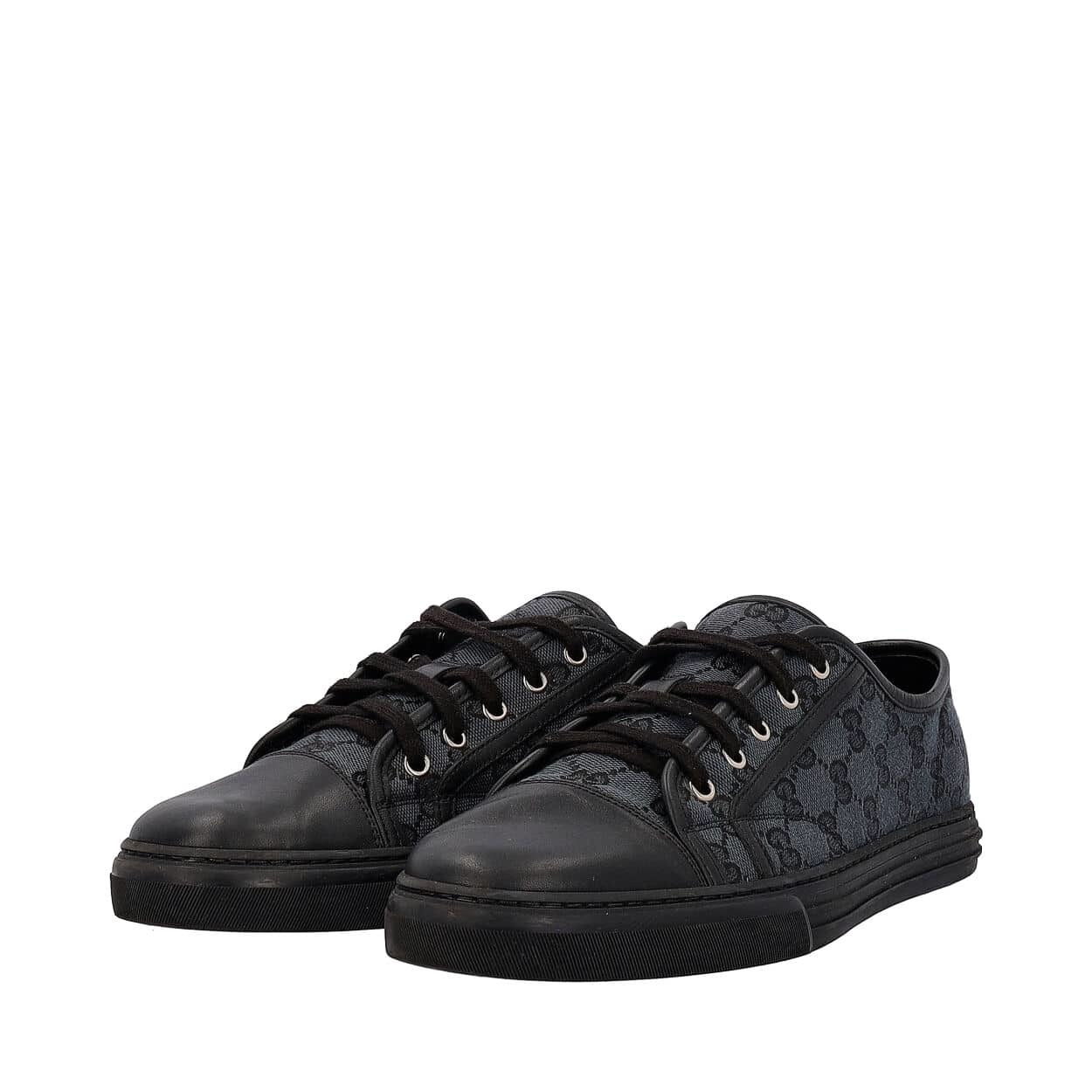 GUCCI Canvas GG California Sneakers Black | Luxity