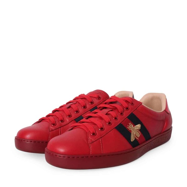 GUCCI-Leather-Ace-Bee-Sneakers