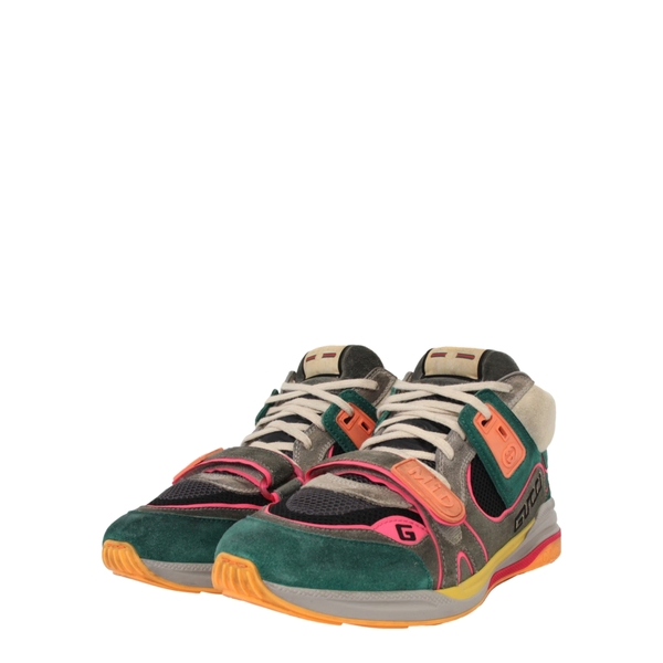 Mixed Material Ultrapace Sneakers Multicolour