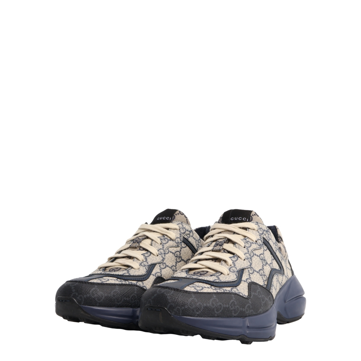 Supreme GG Rhyton Sneakers Beige/Blue