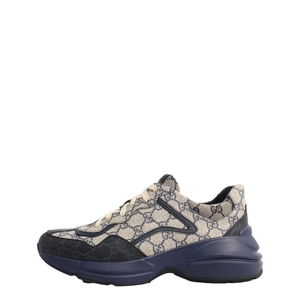Supreme GG Rhyton Sneakers Beige/Blue, view 2