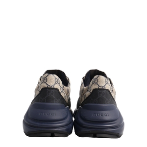 Supreme GG Rhyton Sneakers Beige/Blue, view 4