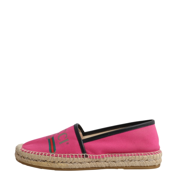 Canvas Logo Espadrilles Pink