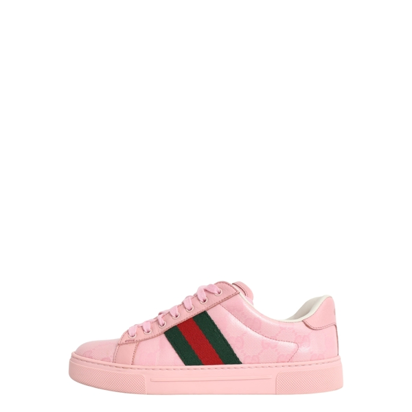 Crystal GG Ace Sneakers Pink