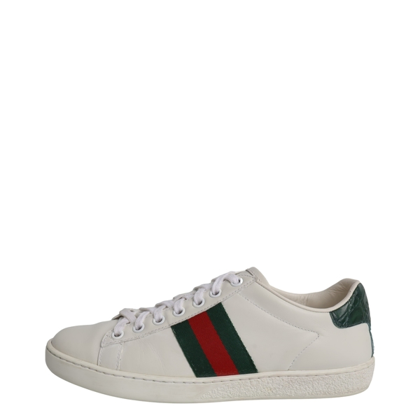 Leather Ace Sneakers White