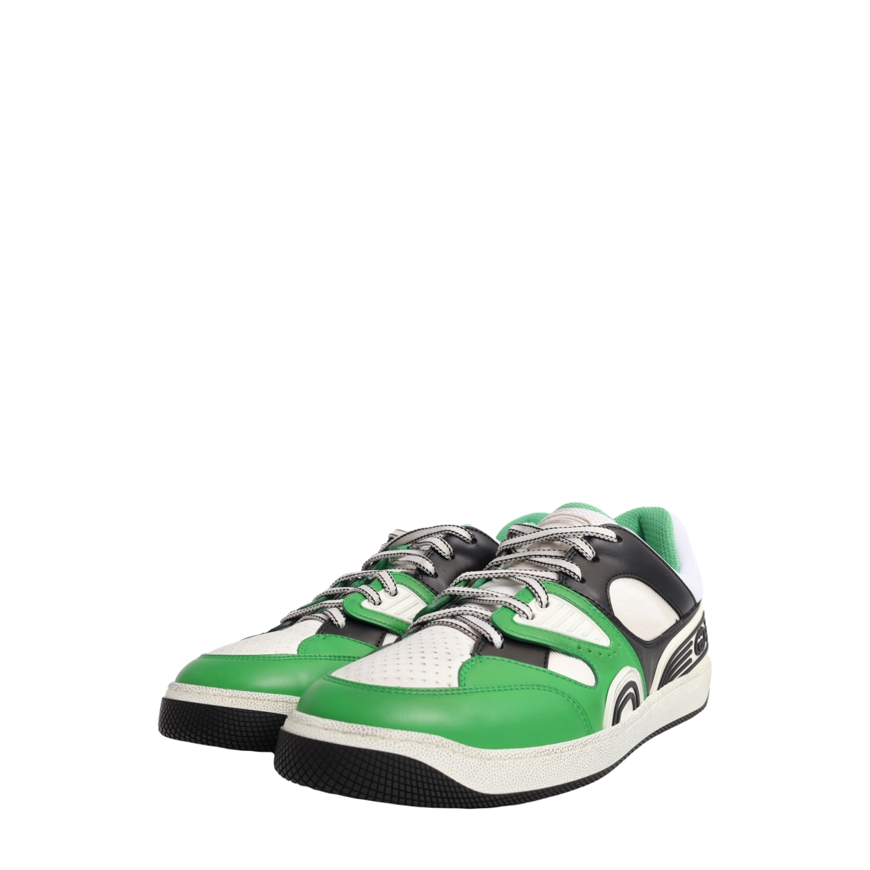 GUCCI Demetra Basket Sneakers Green | Luxity