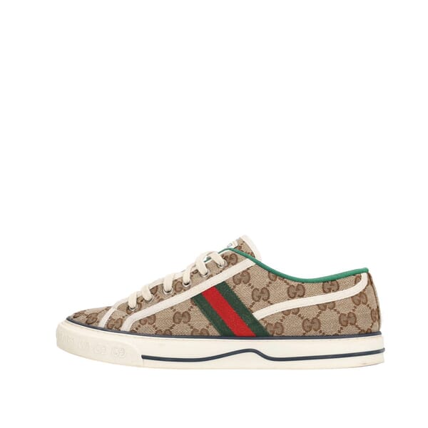 Canvas GG Tennis 1977 Sneakers Beige