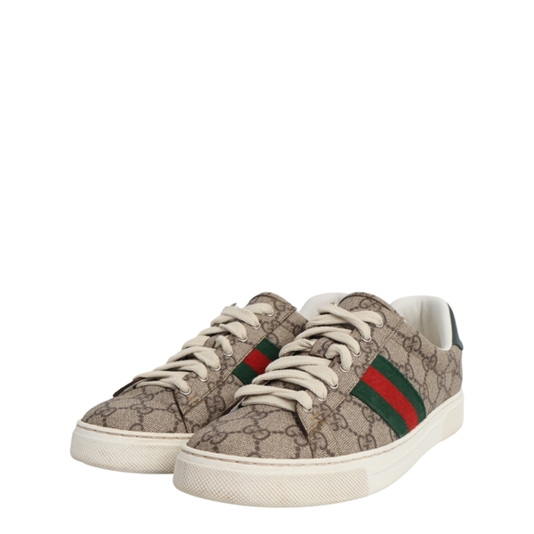 Supreme GG Ace Web Sneaker Beige