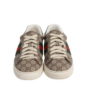 Supreme GG Ace Web Sneaker Beige, view 3