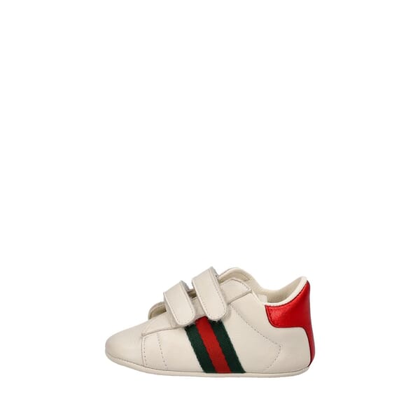 Leather Baby Ace Sneakers White