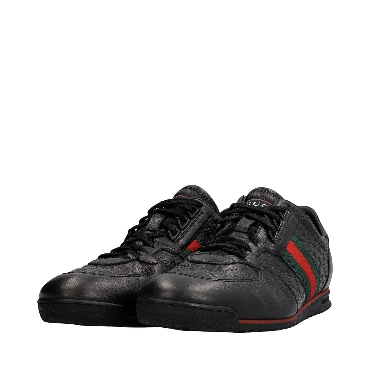Microguccissima Web Sneakers Black