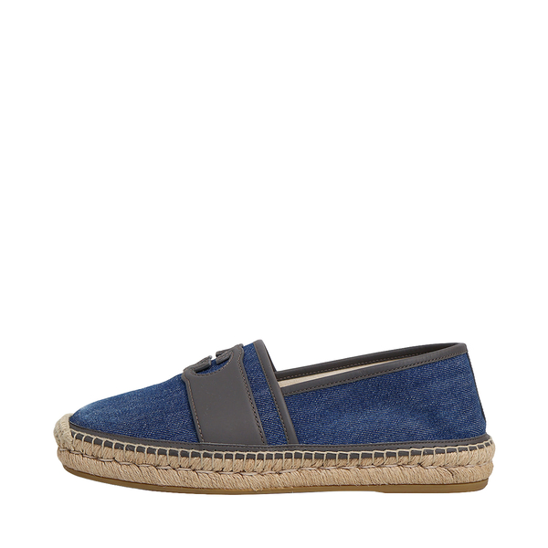 Denim GG Espadrilles Blue/Grey