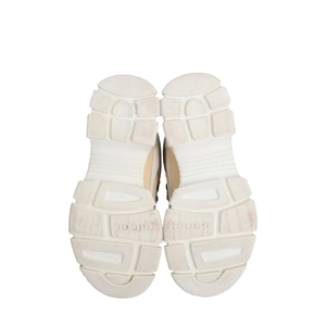 Mixed Material Flashtrek Sneakers White, view 6