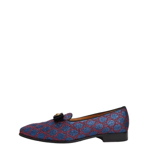 Lurex GG Loafers Blue/Red, view 2
