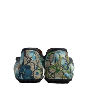Supreme GG Blooms Loafers Blue, view 4