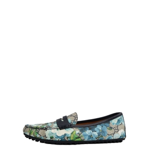 Supreme GG Blooms Loafers Blue, view 2