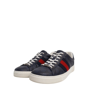 Supreme GG Ace Sneakers Navy Blue