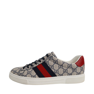 Supreme GG Ace Sneakers Beige/Blue, view 2