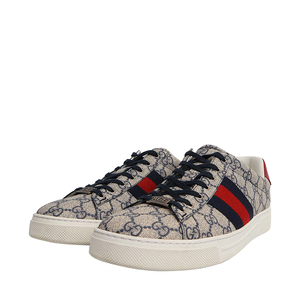 Supreme GG Ace Sneakers Beige/Blue
