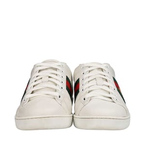 Leather Ace Sneakers White, view 3